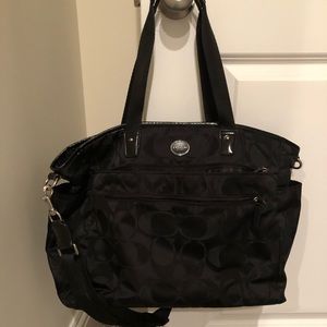 Authentic Coach diaper bag